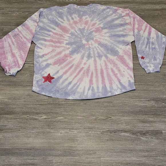 Spirit Jersey With Dolly Parton Dolly Vibes on It And Tye Dyed Unisex Size Med - Picture 3 of 4